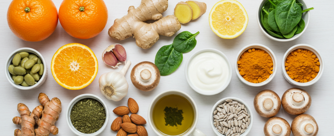 Healthy Foods for Immunity: 10 Essential Nutrients-Rich Choices