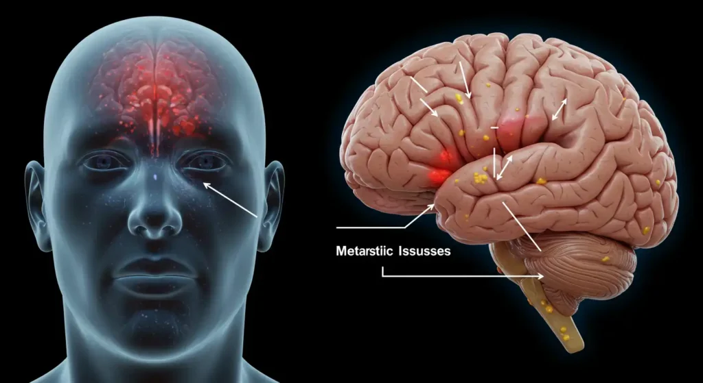 Illustration showing how PTSD and schizophrenia contribute to weight gain and metabolic syndrome