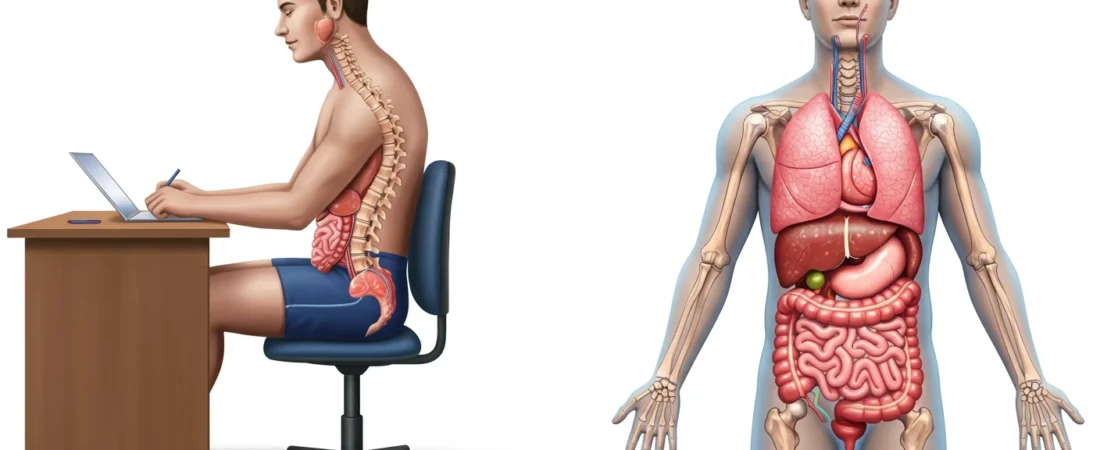 Posture and Digestion: How Poor Alignment Affects Gut Health