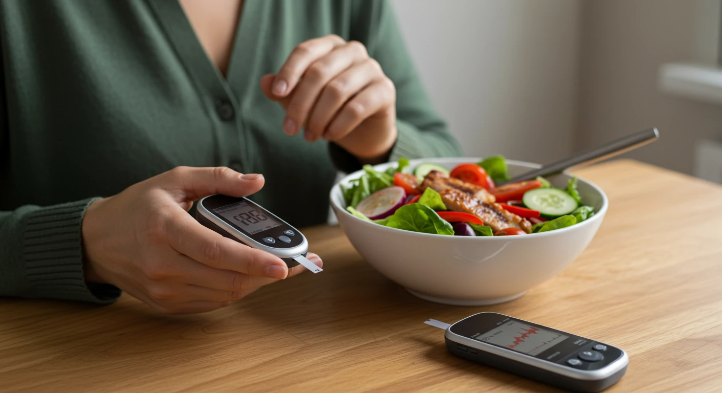 Signs of Sugar Diabetes: Blood Sugar Spikes After Healthy Meals